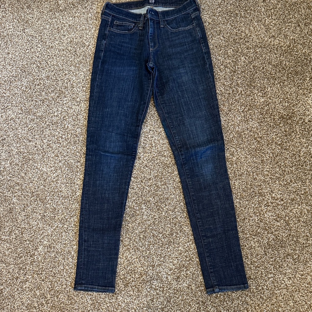 Gap Dark Blue Skinny Jeans31”